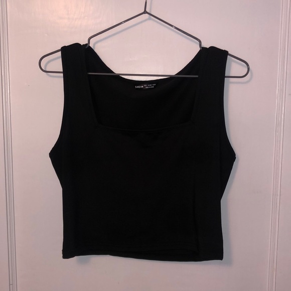SHEIN black crop top - Picture 1 of 5